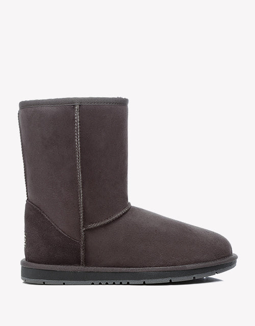 Australian ShepherdDouble-Faced Premium Sheepskin UGG Boots Short Classic Water Resistant-Boots-PEROZ Accessories