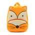 Anykidz 3D Orange Fox School Backpack Cute Animal With Cartoon Designs Children Toddler Plush Bag For Baby Girls and Boys-Backpacks-PEROZ Accessories