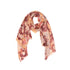 australian wool print wool scarf