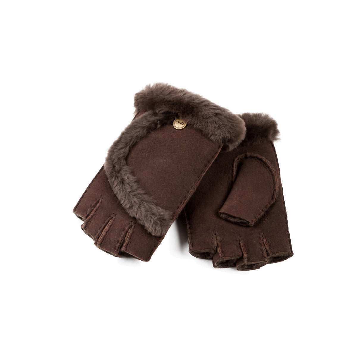 Ugg Fingerless Glove-Gloves-PEROZ Accessories