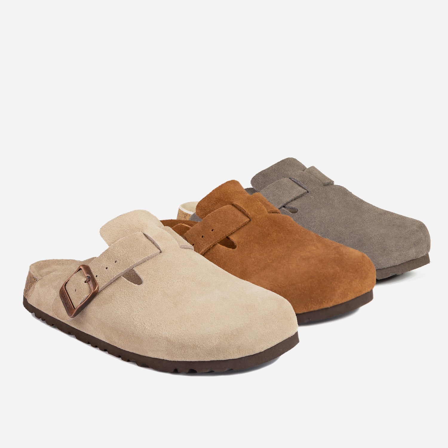 UGG Aussie Soft Footbed Unisex Slipper-Moccasins-PEROZ Accessories