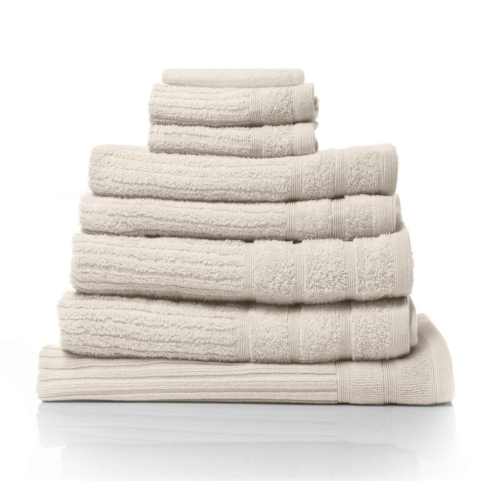 Royal Comfort Eden Cotton 600GSM Luxury Bath Towels Set-Towels-PEROZ Accessories