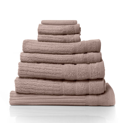 Royal Comfort Eden Cotton 600GSM Luxury Bath Towels Set-Towels-PEROZ Accessories