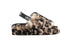 Australian Shepherd Leopard Print Fluffy Slides Sheepskin Wool Women Pamela-Slides-PEROZ Accessories