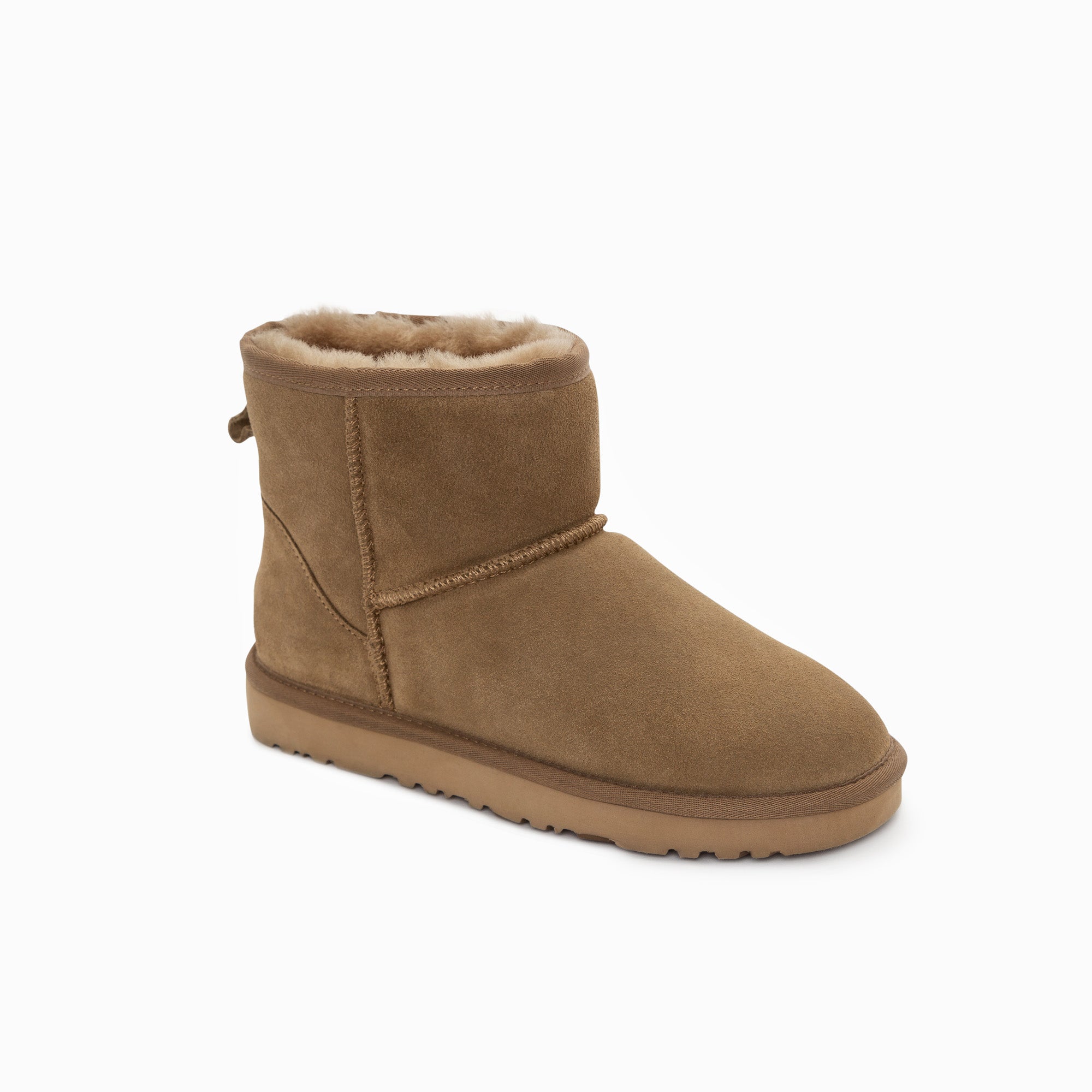 Ugg Boots Genuine Australian Sheepskin Unisex Mini Classic Suede-Boots-PEROZ Accessories