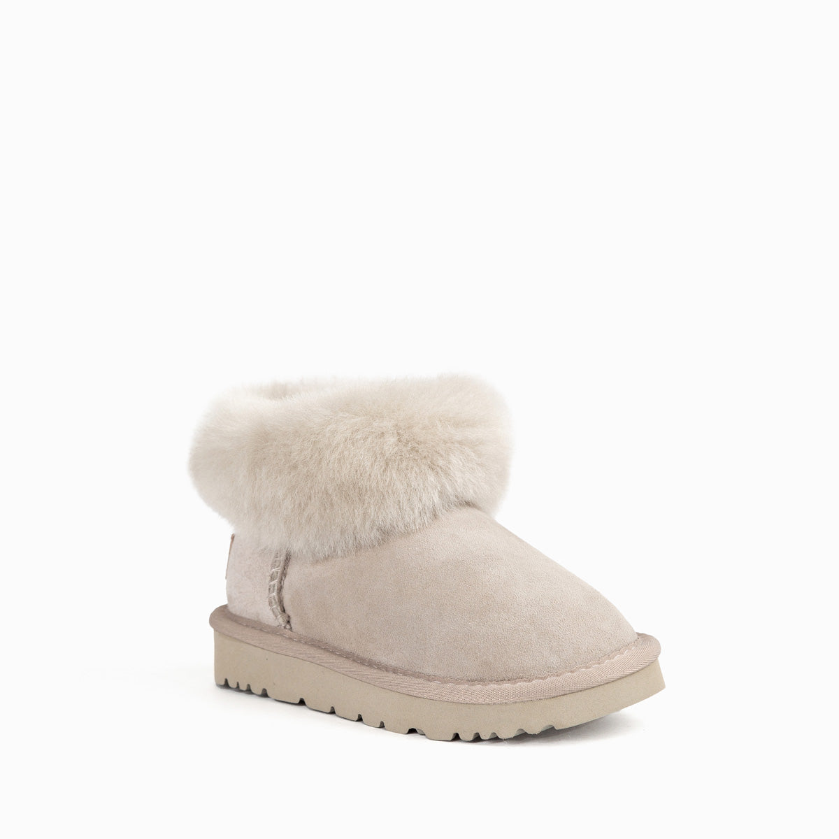 Ugg Kids Classic Fluff Mini Boots ( Water Resistant)-Kid Boots-PEROZ Accessories