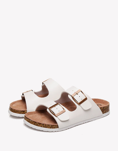 Australian Shepherd AS UGG Summer Unisex Beach Slip-on Flats Sandal Slides Mick-Slippers-PEROZ Accessories