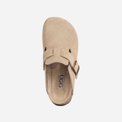 UGG Aussie Soft Footbed Unisex Slipper-Moccasins-PEROZ Accessories