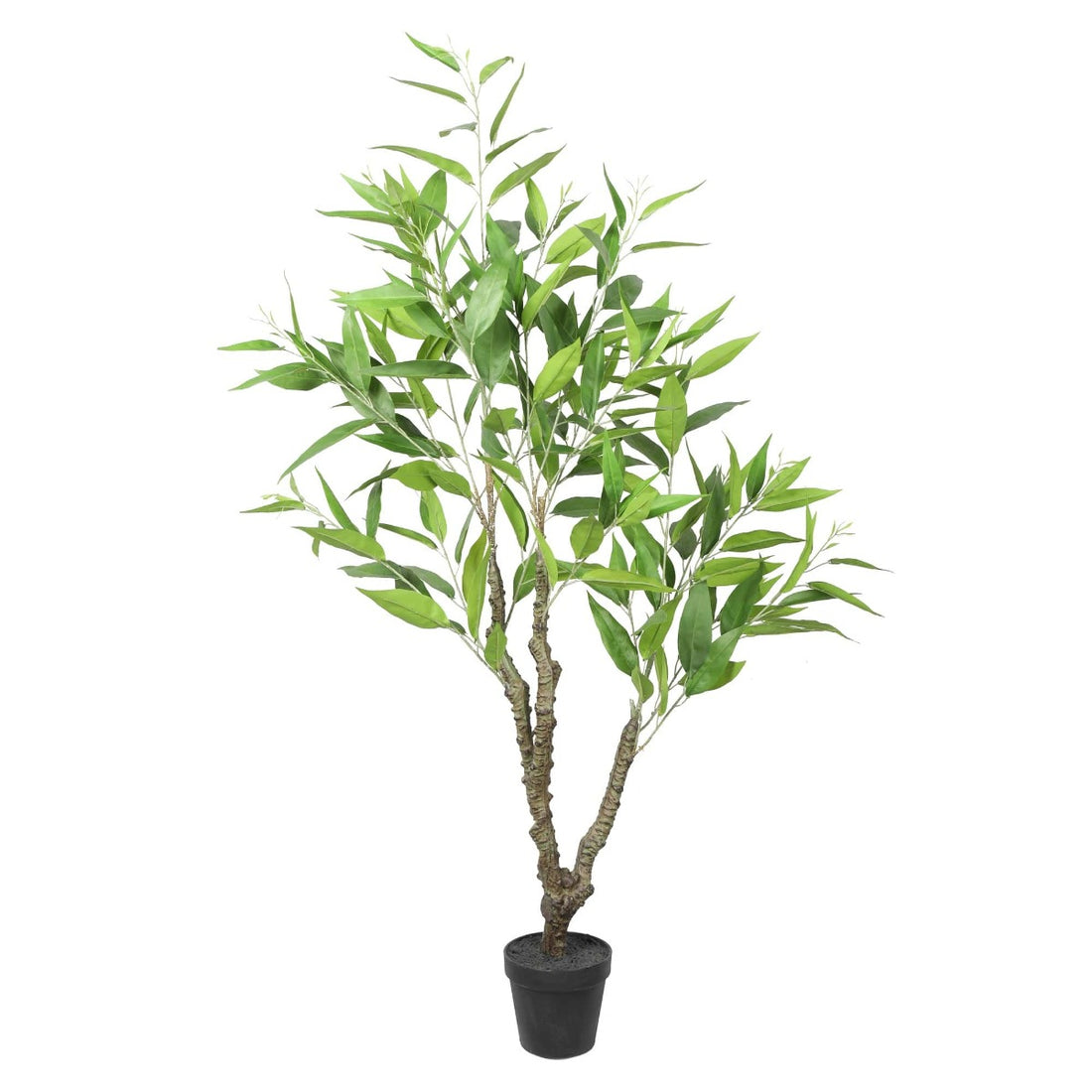 Potted Artificial Eucalyptus Tree (White Box Eucalyptus Albens) 120cm-Home &amp; Garden &gt; Artificial Plants-PEROZ Accessories