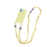 Anymob iPhone Case Yellow Crossbody Necklace Lanyard Strap Rope Cord Soft Silicone Cover-Mobile Phone Cases-PEROZ Accessories