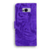 Anymob Samsung Phone Case Blue Leather Flip Fashion Luxurious Tiger Embossed Cover-PEROZ Accessories