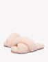 Australian Shepherd Sheepskin Wool UGG Crossover Slides Slipper Linty-Slippers-PEROZ Accessories