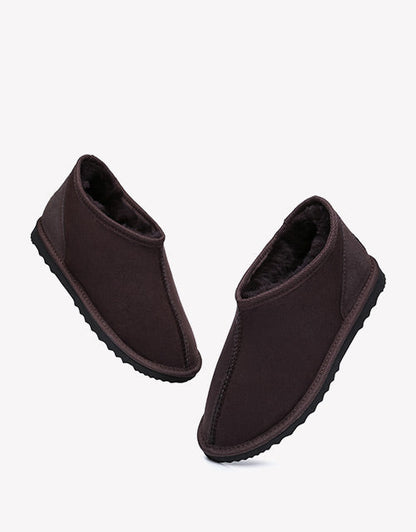 Australian Made Sheepskin Men UGG Slippers Australian Shepherd-Slippers-PEROZ Accessories