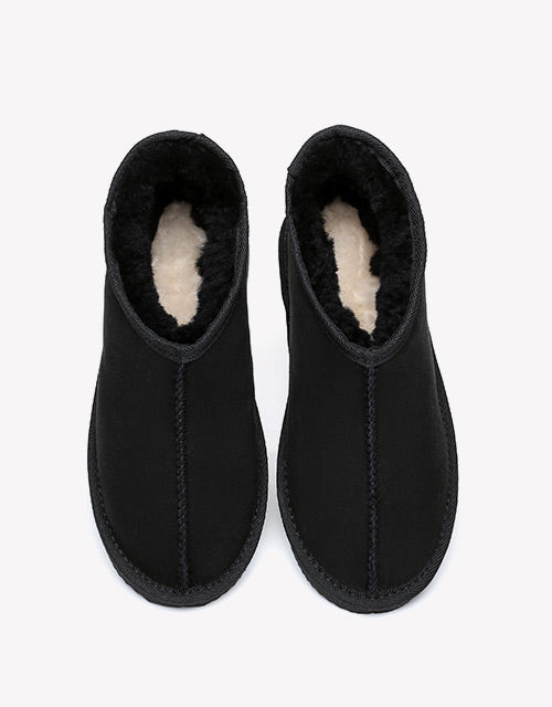 Australian Made Sheepskin Men UGG Slippers Australian Shepherd-Slippers-PEROZ Accessories