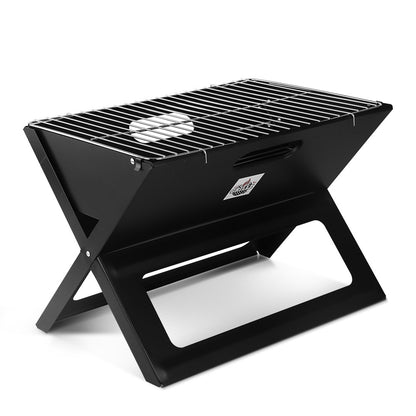 Grillz Notebook Portable Charcoal BBQ Grill-Home &amp; Garden &gt; BBQ-PEROZ Accessories