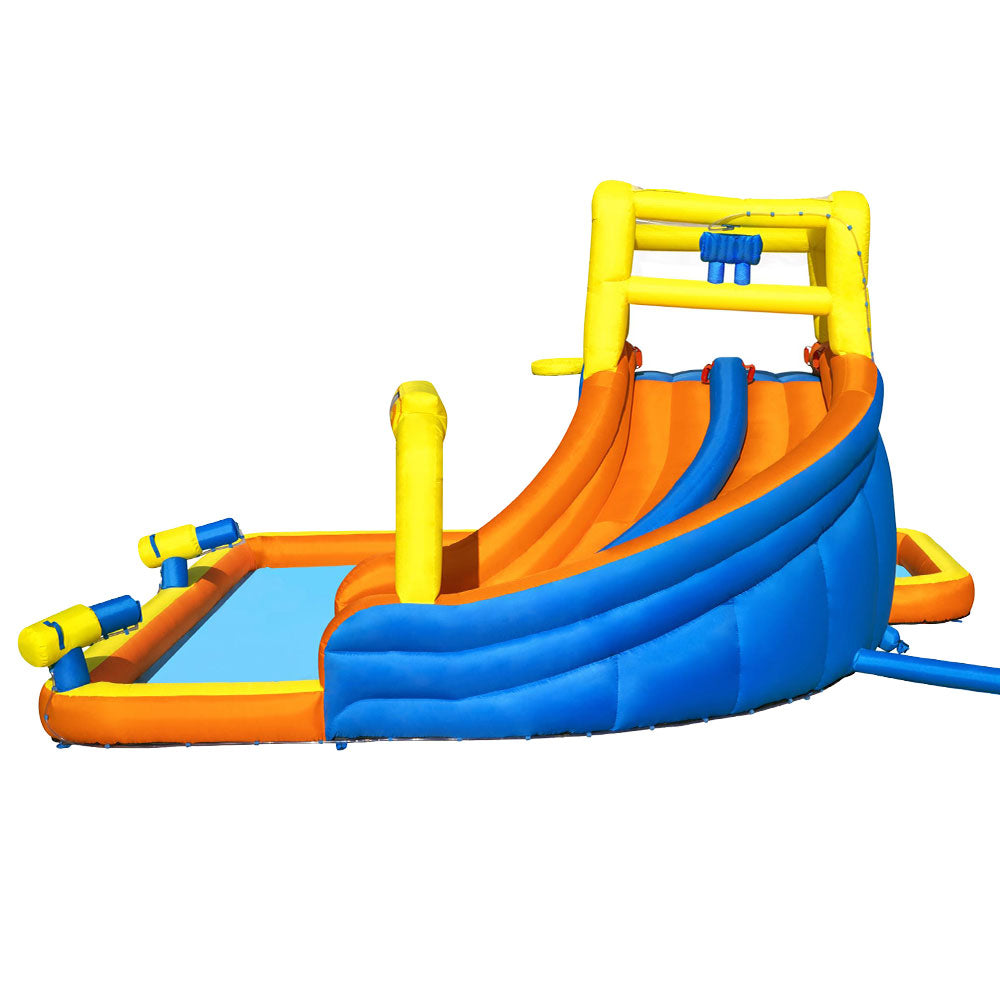 Bestway Inflatable Water Slide Jumping Castle Double Slides for Pool Playground-Home &amp; Garden &gt; Pool &amp; Accessories-PEROZ Accessories