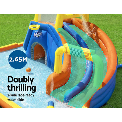 Bestway Inflatable Water Slide Jumping Castle Double Slides for Pool Playground-Home &amp; Garden &gt; Pool &amp; Accessories-PEROZ Accessories