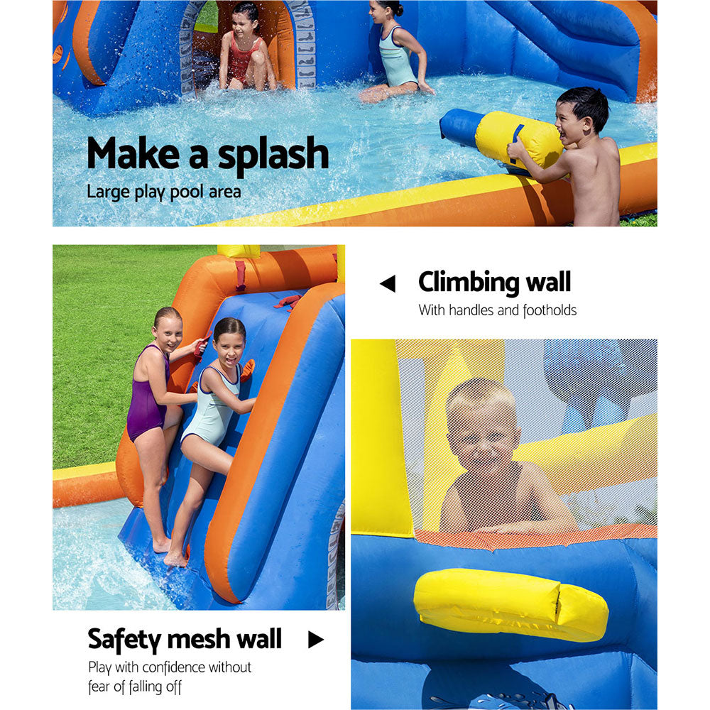 Bestway Inflatable Water Slide Jumping Castle Double Slides for Pool Playground-Home &amp; Garden &gt; Pool &amp; Accessories-PEROZ Accessories