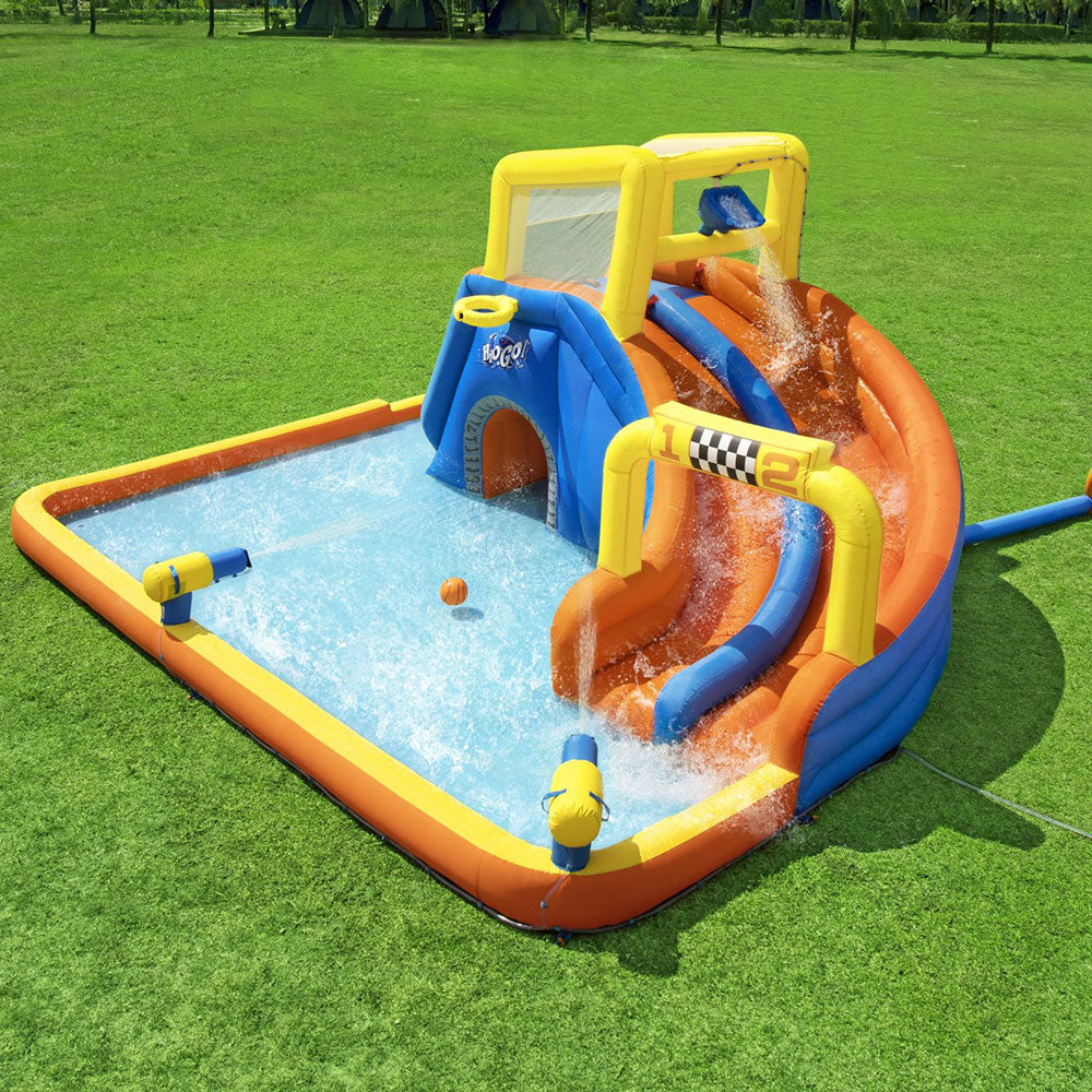 Bestway Inflatable Water Slide Jumping Castle Double Slides for Pool Playground-Home &amp; Garden &gt; Pool &amp; Accessories-PEROZ Accessories