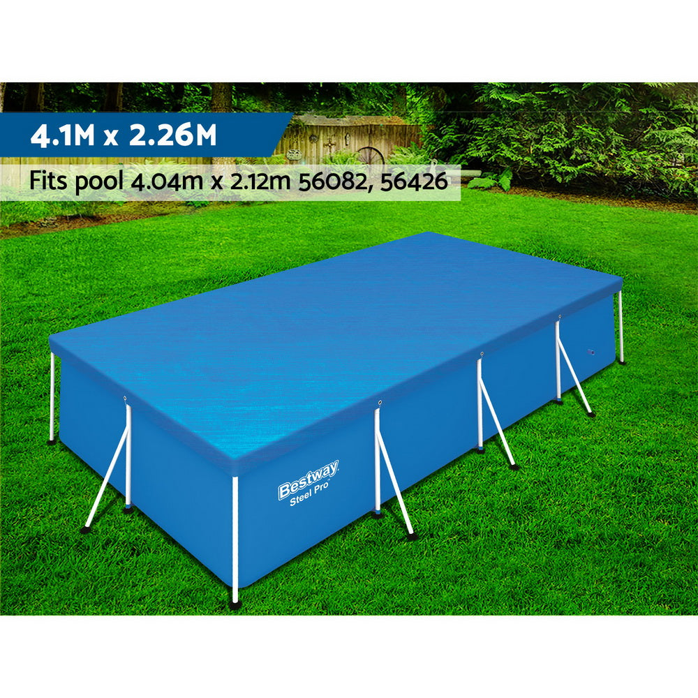 Bestway PVC Pool Cover-Home &amp; Garden &gt; Pool &amp; Accessories-PEROZ Accessories