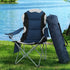 Weisshorn 2X Camping Chairs Folding Arm Chair Portable Camping Garden Fishing-Outdoor > Camping-PEROZ Accessories