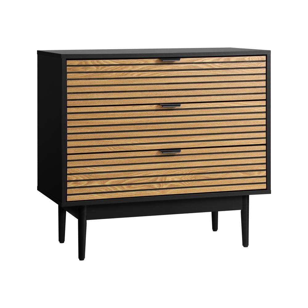 Shop Oikiture 3 Chest of Drawers Dresser Table Bedside Lowboy Storage Cabinet  | PEROZ Australia