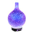 Aroma Diffuser 3D LED Light Oil Firework Air Humidifier 100ml-Appliances > Aroma Diffusers & Humidifiers-PEROZ Accessories
