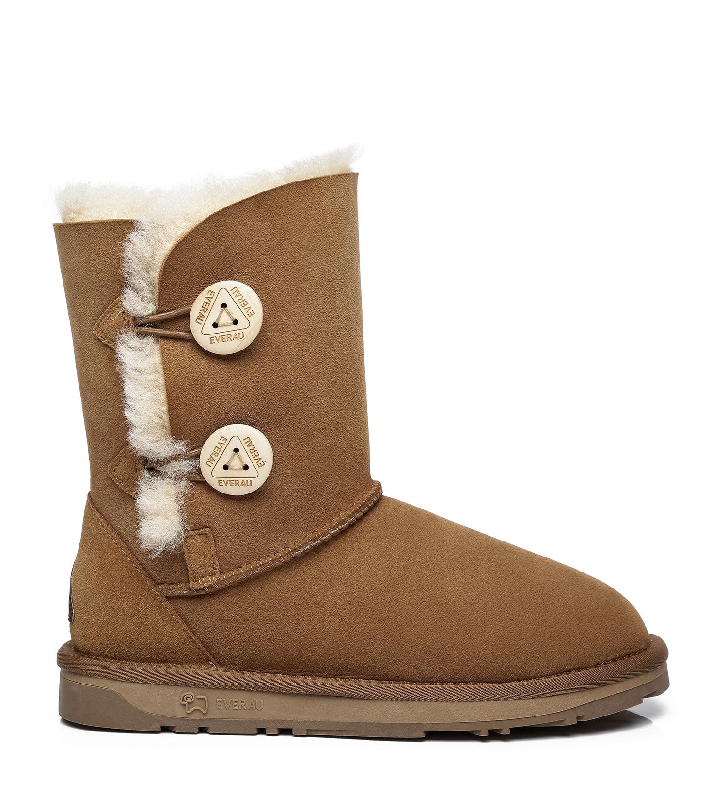 Twin Button UGG Boots - EA3004 - | PEROZ AUSTRALIA