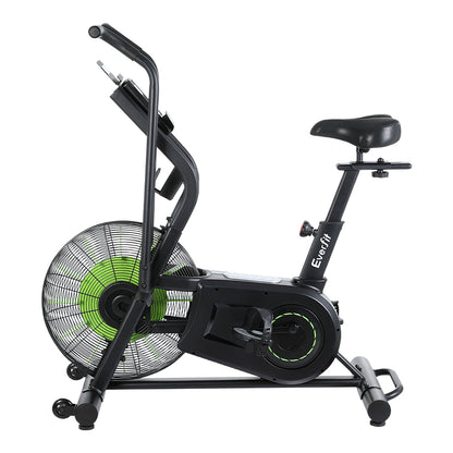 Everfit Air Bike Dual Action Exercise Bike Fitness Home Gym Cardio-Sports &amp; Fitness &gt; Bikes &amp; Accessories-PEROZ Accessories