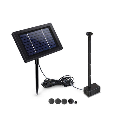 Gardeon Solar Pond Pump 4FT-Home &amp; Garden &gt; Fountains-PEROZ Accessories