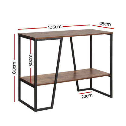 Artiss Console Table Hallway Sofa Table Entry Desk Retro Metal Display Shelf-Furniture &gt; Living Room-PEROZ Accessories