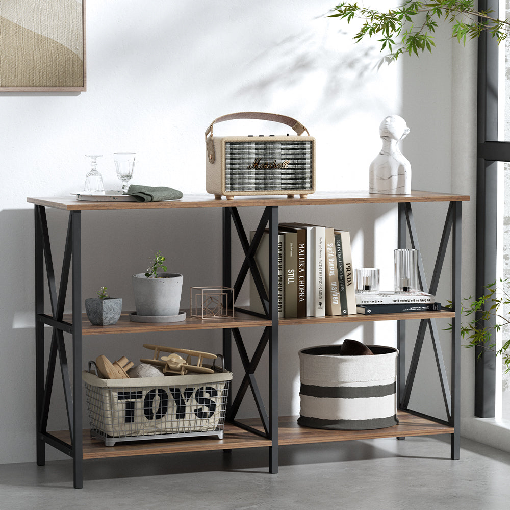 Artiss Console Table Hallway Sofa Table Entry Desk Retro Metal Display Furniture-Furniture &gt; Living Room - Peroz Australia - Image - 1