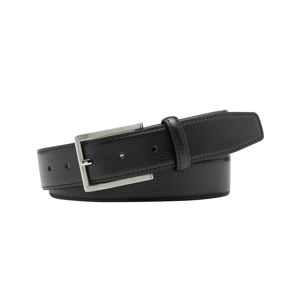 Shop GABLE Black Classic Leather Belt | PEROZ Australia