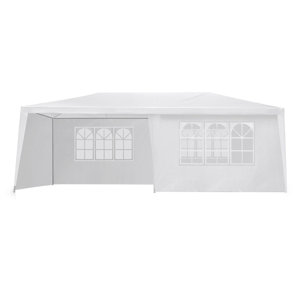 Instahut Gazebo Outdoor Marquee Wedding Gazebos Party Tent Camping White 3x6m-Home &amp; Garden &gt; Shading-PEROZ Accessories