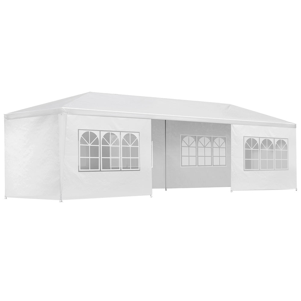 Instahut Gazebo 3x9 Outdoor Marquee Gazebos Wedding Party Camping Tent 8 Wall Panels-Home &amp; Garden &gt; Shading-PEROZ Accessories