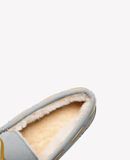 Australian Shepherd Joey Moccasin UGG Women Casual Flats-Loafers &amp; Moccasins-PEROZ Accessories