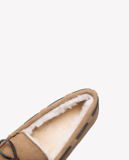 Australian Shepherd Joey Moccasin UGG Women Casual Flats-Loafers &amp; Moccasins-PEROZ Accessories