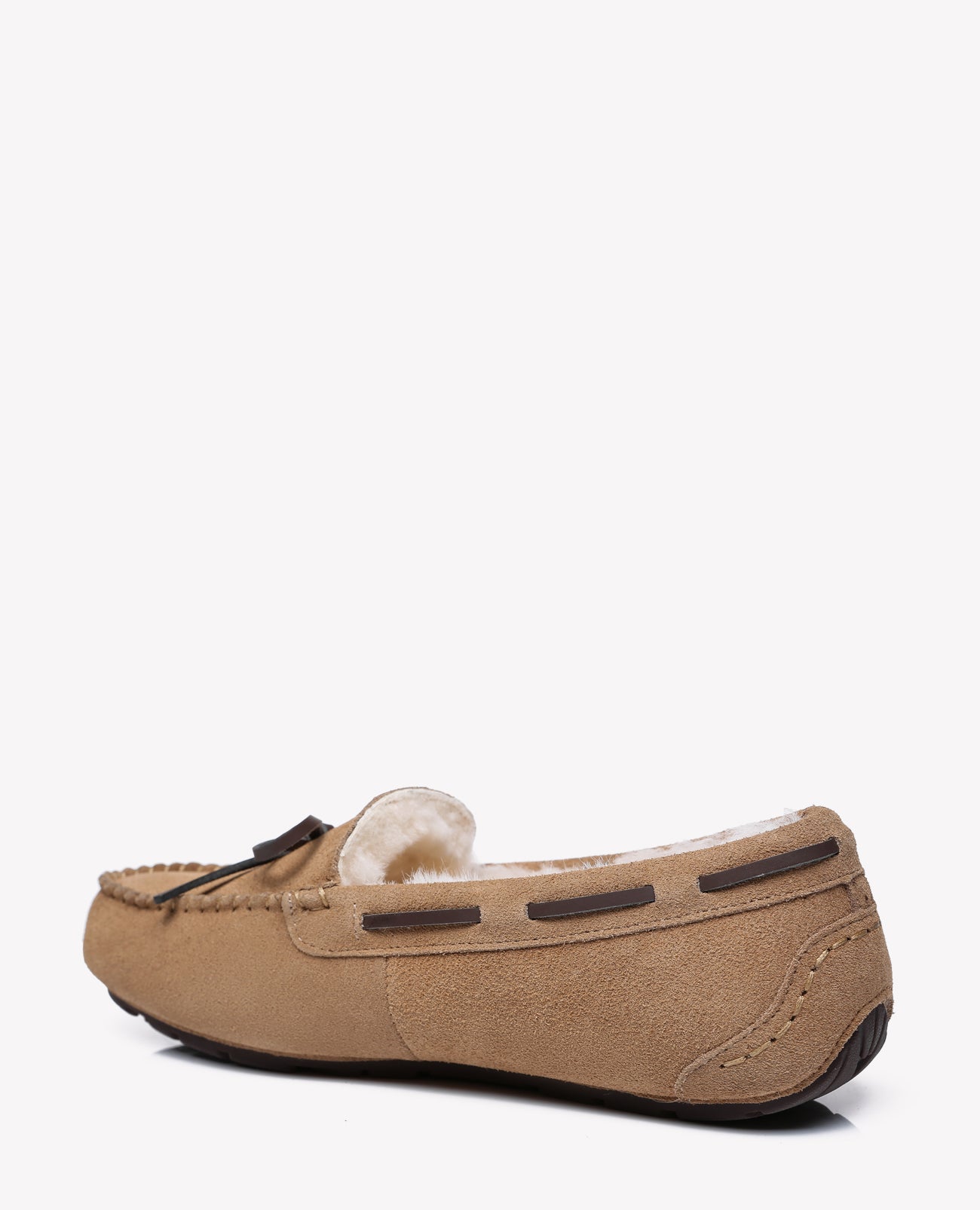 Australian Shepherd Joey Moccasin UGG Women Casual Flats-Loafers &amp; Moccasins-PEROZ Accessories