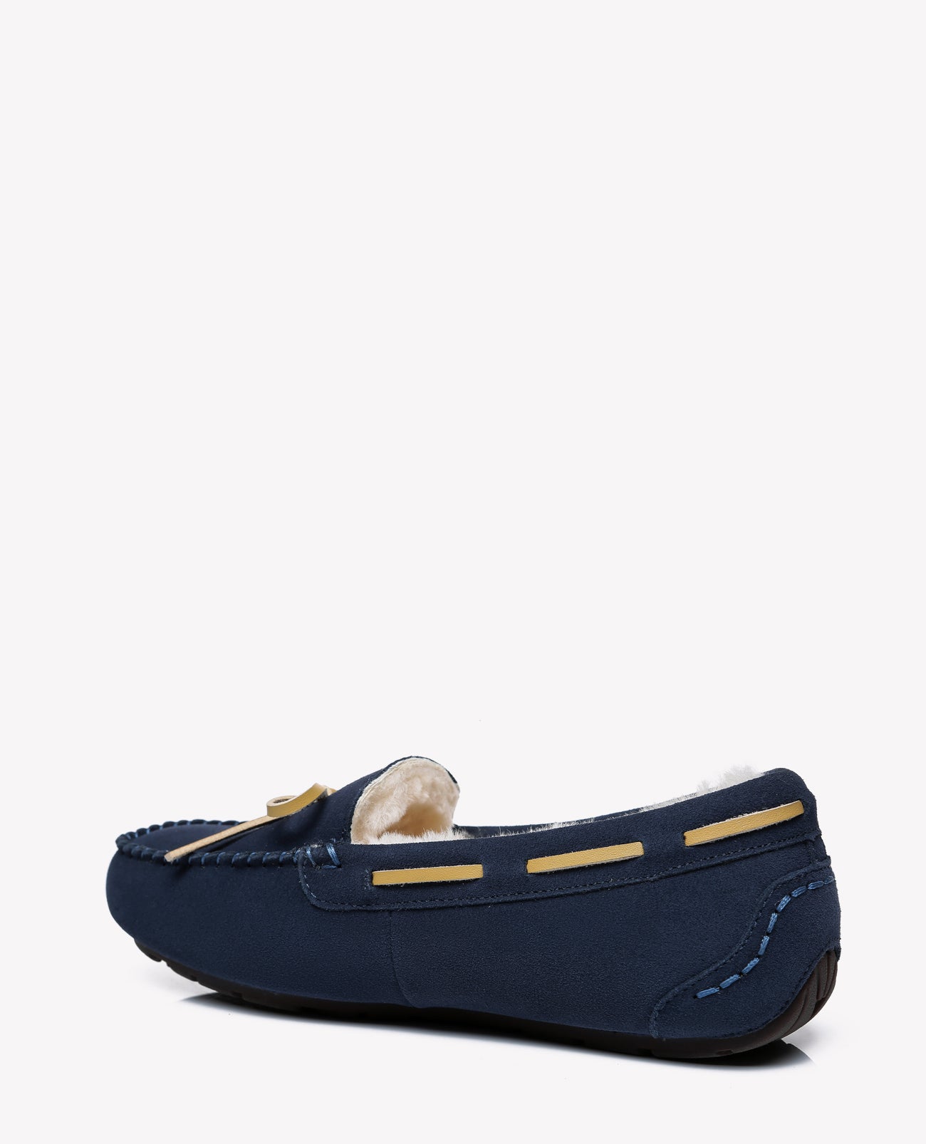 Australian Shepherd Joey Moccasin UGG Women Casual Flats-Loafers &amp; Moccasins-PEROZ Accessories