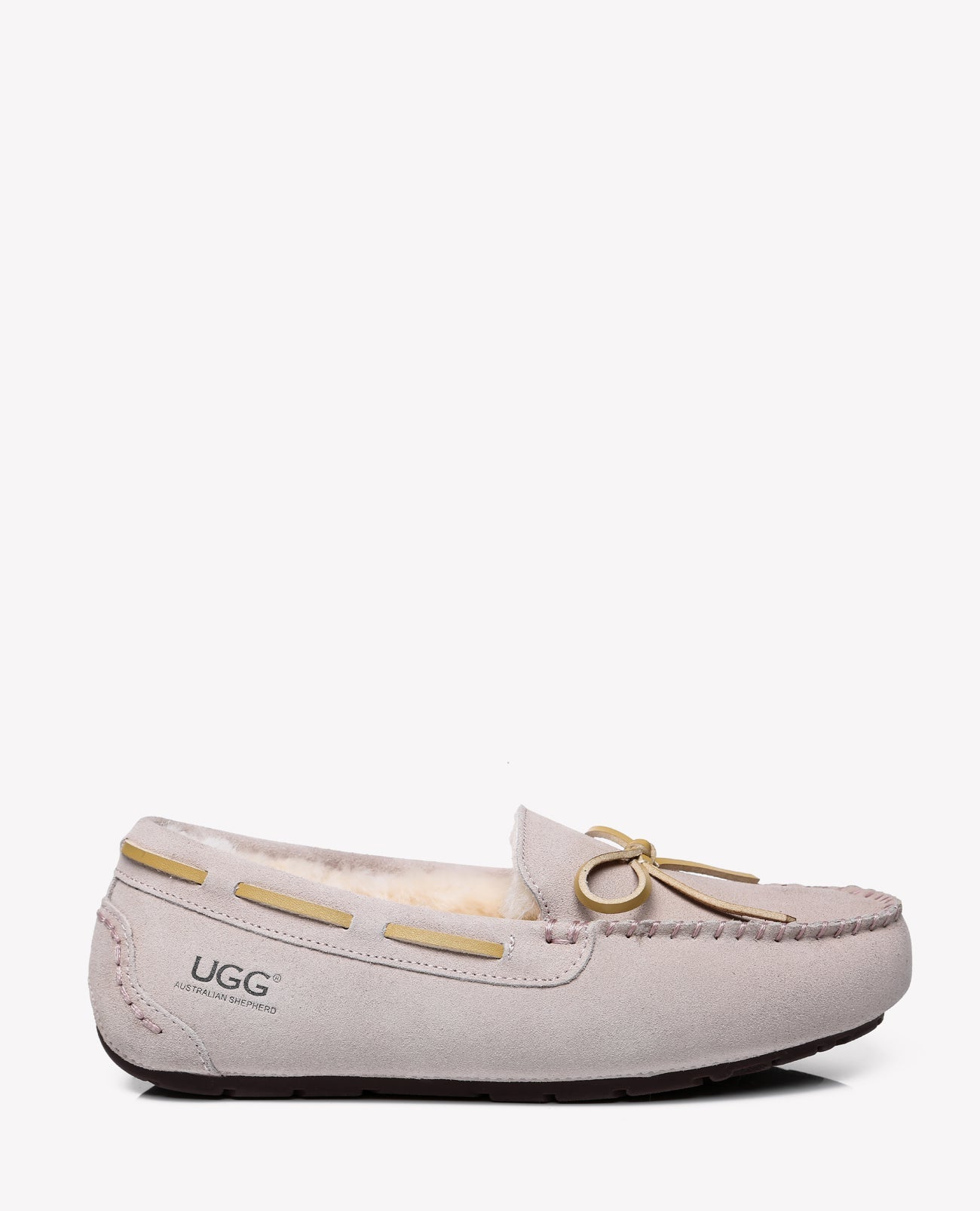 Australian Shepherd Joey Moccasin UGG Women Casual Flats-Loafers &amp; Moccasins-PEROZ Accessories