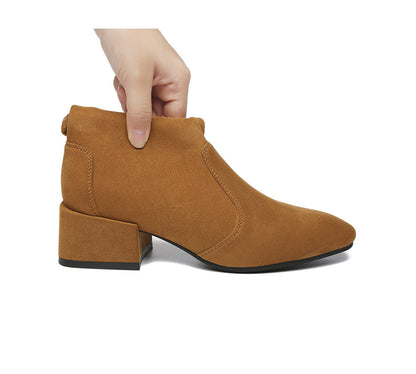 Tarramarra Ankle Sock Stretch Microsuede Boots Women Kenia-Boots-PEROZ Accessories