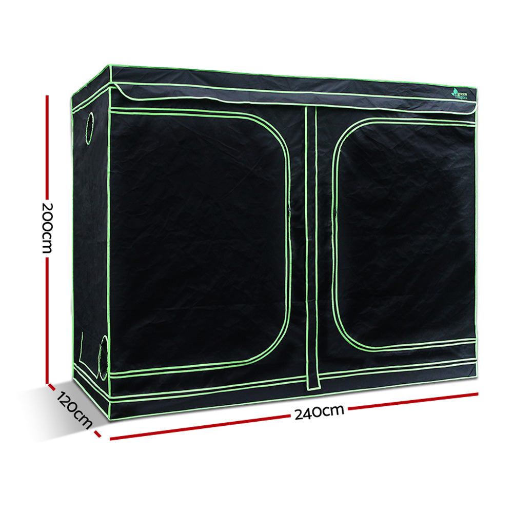 Green Fingers 240cm Hydroponic Grow Tent-Home &amp; Garden &gt; Green Houses-PEROZ Accessories