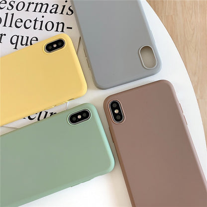 Anymob Green iPhone Silicone Case Cover Bag Shell-Mobile Phone Cases-PEROZ Accessories