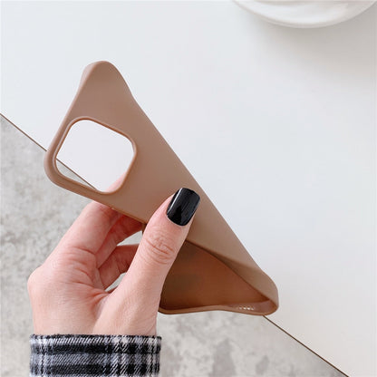 Anymob iPhone Gray Silicone Plain Phone Case Soft Candy Cover-Mobile Phone Cases-PEROZ Accessories