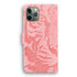 Anymob iPhone Pink Tiger Embossed Leather Case Flip Wallet Mobile Phone Cover Compatible-Mobile Phone Cases-PEROZ Accessories