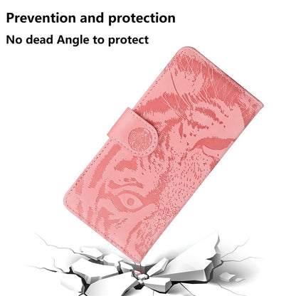 Anymob IPhone Red Tiger Embossed Leather Case Flip Wallet Mobile Phone Cover Compatible-Mobile Phone Cases-PEROZ Accessories