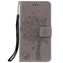 Anymob Huawei Phone Case Gray Tree Print Flip Leather Wallet Phone Cover-PEROZ Accessories