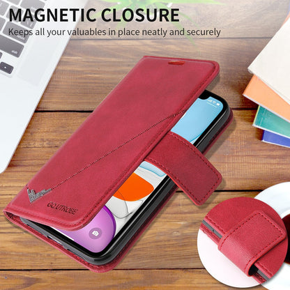 Anymob iPhone Case Orange Fashion Flip Solid Color Leather Wallet Phone Bags Cover-Mobile Phone Cases-PEROZ Accessories