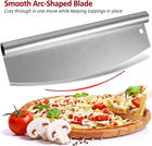 Anygleam 12*14 Inch Pizza Cutter and Shovel With Foldable Wooden Handle Bakeware Kitchen Tools No Oxidation-Spatula and Shovel-PEROZ Accessories