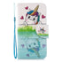 Anymob iPhone Skyblue Unicorn Wallet Filp Case Leather Touch Cover With Card Slot-Mobile Phone Cases-PEROZ Accessories